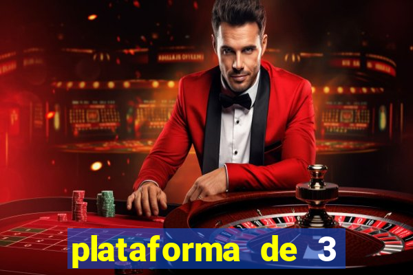 plataforma de 3 reais jogo